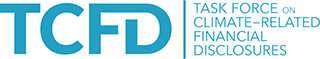 ロゴ:TCFD Task Force on Climate-related Financial Disclosures