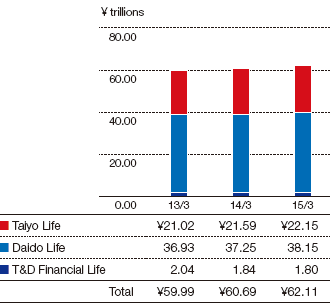 Graph: Policy Amount in Force