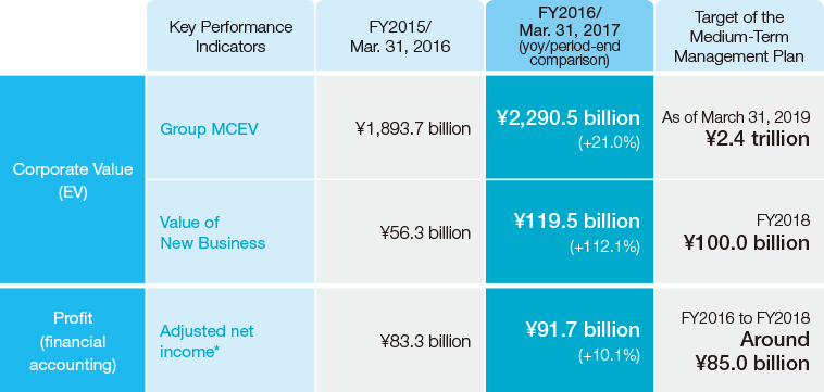 Figure: Review of Fiscal 2016